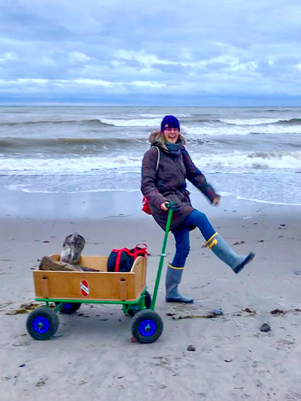 Spaß bei Schietwetter an der Ostsee